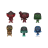 Warner Bros. Horror POP! Mystery Blind Box 6-Pack Display Vinyl-Figuren