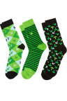 Minecraft Socken 3er-Pack Green