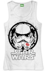 Star Wars Girlie Tank Top Kiss Me Trooper