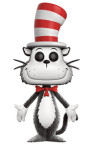 Dr. Seuss Cat in the Hat POP! Figur Flocked 9 cm