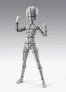 S.H.Figuarts Actionfigur Body-Kun -Ken Sugimori- Edition -Wireframe- (Gray Color Ver.) 13 cm