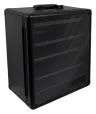 Evoretro Display- und Transportkoffer für Sammlerfiguren und Modelle 45 x 37 cm