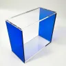Evoretro Magnetische Acryl Display Case für ETB mit farbigen Seiten - Blau
