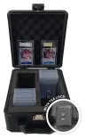Evoretro Trading Card Aufbewahrungsbox für 60 Karten Schwarz
