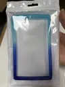 Evoretro Bumper für PSA gegradete Karten-Slab Gradient Light Blue-Dark Blue Glitter