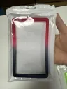 Evoretro Bumper für PSA gegradete Karten-Slab Gradient Red-Black Glitter