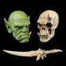 Mythic Legions Zubehör-Set für Actionfiguren Enemy Head Pack