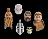 Mythic Legions Zubehör-Set für Actionfiguren 5er-Pack Heads