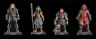 Mythic Legions Acryl-Standees 4er-Pack Heroic Set A 3 cm