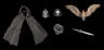 Mythic Legions: Reinforcement 3 Zubehör-Set für Actionfiguren Vampire Archer Add-On Set