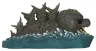 Godzilla POP! Deluxe Vinyl Figur Godzilla (Swimming) 9 cm