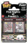 Five Nights at Freddy's Bitty POP! Vinyl Figuren 2er-Pack Withered Foxy & Marionette 2 cm