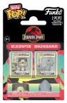 Jurassic Park Bitty POP! Vinyl Figuren 2er-Pack Velociraptor & Brachiosaurus 2 cm