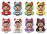 Monchhichi Rokimoto Figur Cup of Fun Lucky Cat Series Blind Box Display (6)
