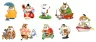 Alexander The Fat Tiger Blind Box Minifiguren Tiger Cub Diaries Display (8)