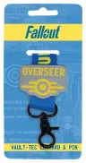 Fallout Vault-Tec Overseer Schlüsselband & Ansteck-Pin Set