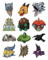 Yu-Gi-Oh! Mystery Ansteck-Pins Volume 2 Blind Box Display (12)