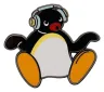 Pingu Ansteck-Pin Headphones Limited Edition