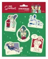 Die Simpsons Selbstklebende Weihnachtsetiketten Premium (10)