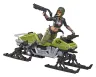 G.I. Joe Classified Series Actionfigur und Fahrzeugset #194 Zanya und Dreadnok Chameleon (Swamp Skier) 15 cm