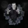 Frankenstein Wandskulptur Classic Horror Edition Lifesize 94 cm