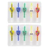 Harry Potter Kuchenkerzen 10er-Pack Logos