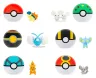 Pokémon Clip 'n' Go Minifiguren Poké Balls ver. 23 Sortiment (6)