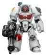 Warhammer 40,000 Actionfigur White Scars Terminator 3 with Power Fist and Assault Cannon 14 cm