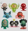 Odds N Sods Minifiguren S1 6 cm Blind Box Display (6)