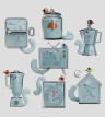 Ghost Cat Minifiguren S1 6 cm Blind Box Display (6)