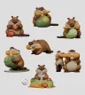 MisBEAVhaving Minifiguren S1 5 cm Blind Box Display (6)