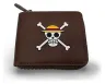 One Piece Geldbörse Man Zip Skull