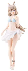 Sousaishojoteien Plastic Model Kit 1/10 Animal Ears Emulator Swim Style 17 cm