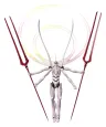 Evangelion: New Theatrical Edition Plastic Model Kit 1/400 Evangelion 13 Awake Ver. (Reproduction) 19 cm