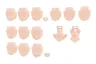 Megami Device M.S.G 05 Zubehör Set Face Sol Skin Color C