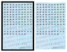 Megami Device M.S.G. Zubehör-Set für Plastic Model Kits 1/1 Doll Gunner Eye Decal Set