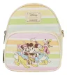 Disney by Loungefly Umhängetasche Mickey and Friends Rainbow Stribes 