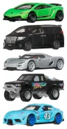 Hot Wheels Premium Die-Cast Fahrzeuge 1/64 Boulevard 978H Sortiment (10)