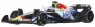 Formel 1 Hot Wheels Premium Die-Cast Fahrzeug 1/64 Visa Cash App Racing Bulls F1 Team