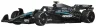 Formel 1 Hot Wheels Premium Die-Cast Fahrzeug 1/64 Team Mercedes Benz: Driver 2