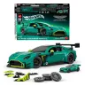 Hot Wheels Elite Mattel Brick Shop Bauset 1/16 '24 Aston Martin Vantage GT3