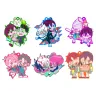 Dandadan Rubber Mascot Buddycolle Gummi-Anhänger 7 cm Sortiment (6)