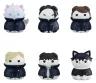 Jujutsu Kaisen Mega Cat Project Jujutsu Cats Hidden Inventory/Premature Death Ver. Minifiguren 3 cm Blind Box Display (8) (Repeat)