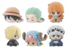 One Piece Nuippo Blind Box Minifiguren 6 cm Display (6)