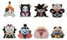 One Piece Mega Cat Project Nyan Piece Nyan! Luffy & the Seven Warlords of the Sea Minifiguren 3 cm Blind Box Display (8) (Repeat)