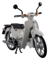 Honda Kaitanics Plastic Model Kit Super Cub 110 Classical White