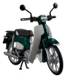 Honda Kaitanics Plastic Model Kit Super Cub 110 Tasmania Green Metallic