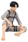 Attack on Titan G.E.M. Series PVC Figur Squad Captain Levi Palm Size 9 cm