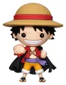 One Piece 3D Schaumstoff-Magnet Luffy with Cape