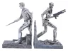 Terminator 2 Buchstützen T-1000 vs T-800 19 cm